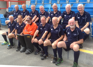 Scotland Great Grand Masters at 2015 Home Internationals Peffermill 12 July 2015