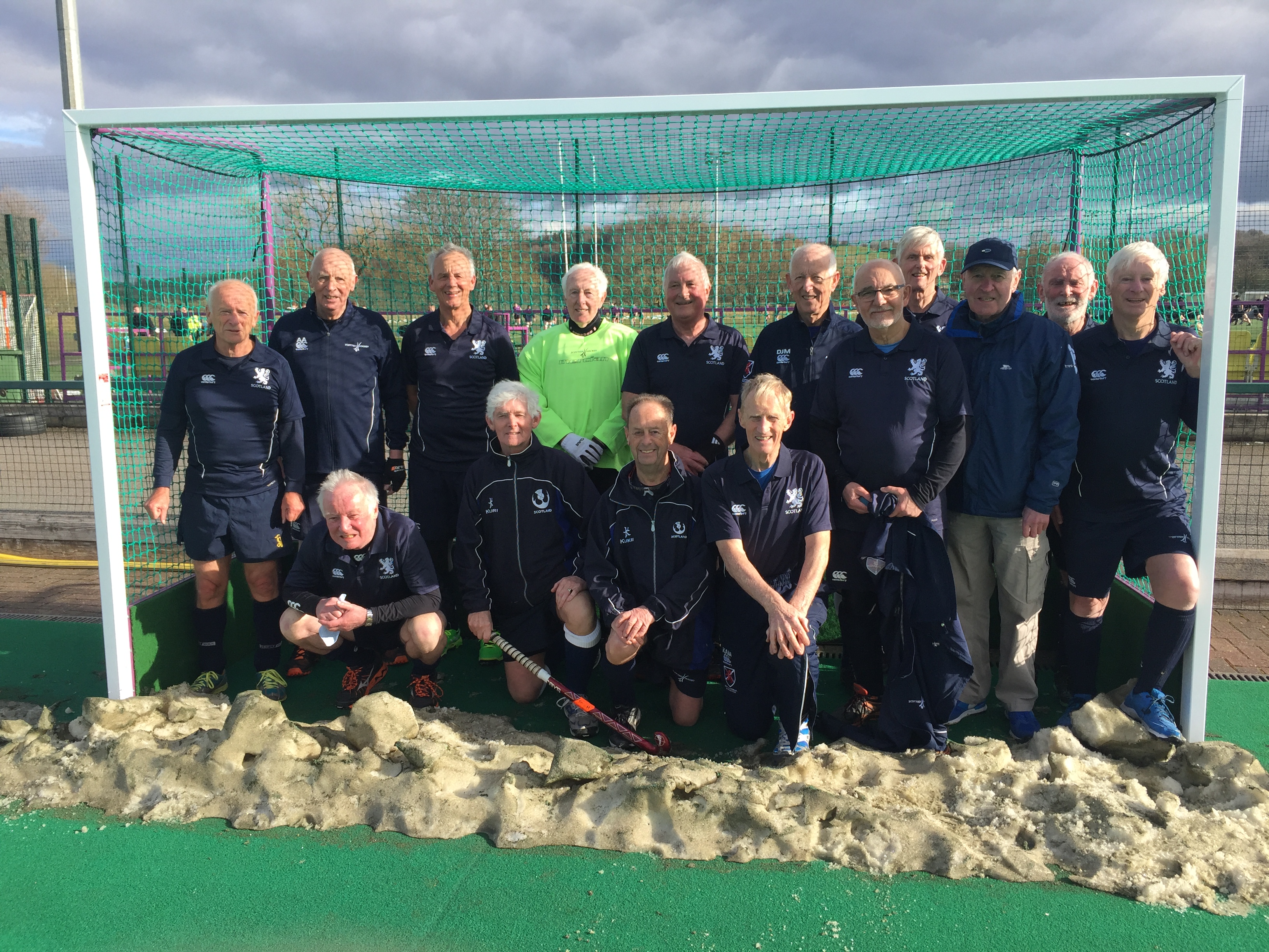 Scotland Over 70s v England Durham 7 March 2018