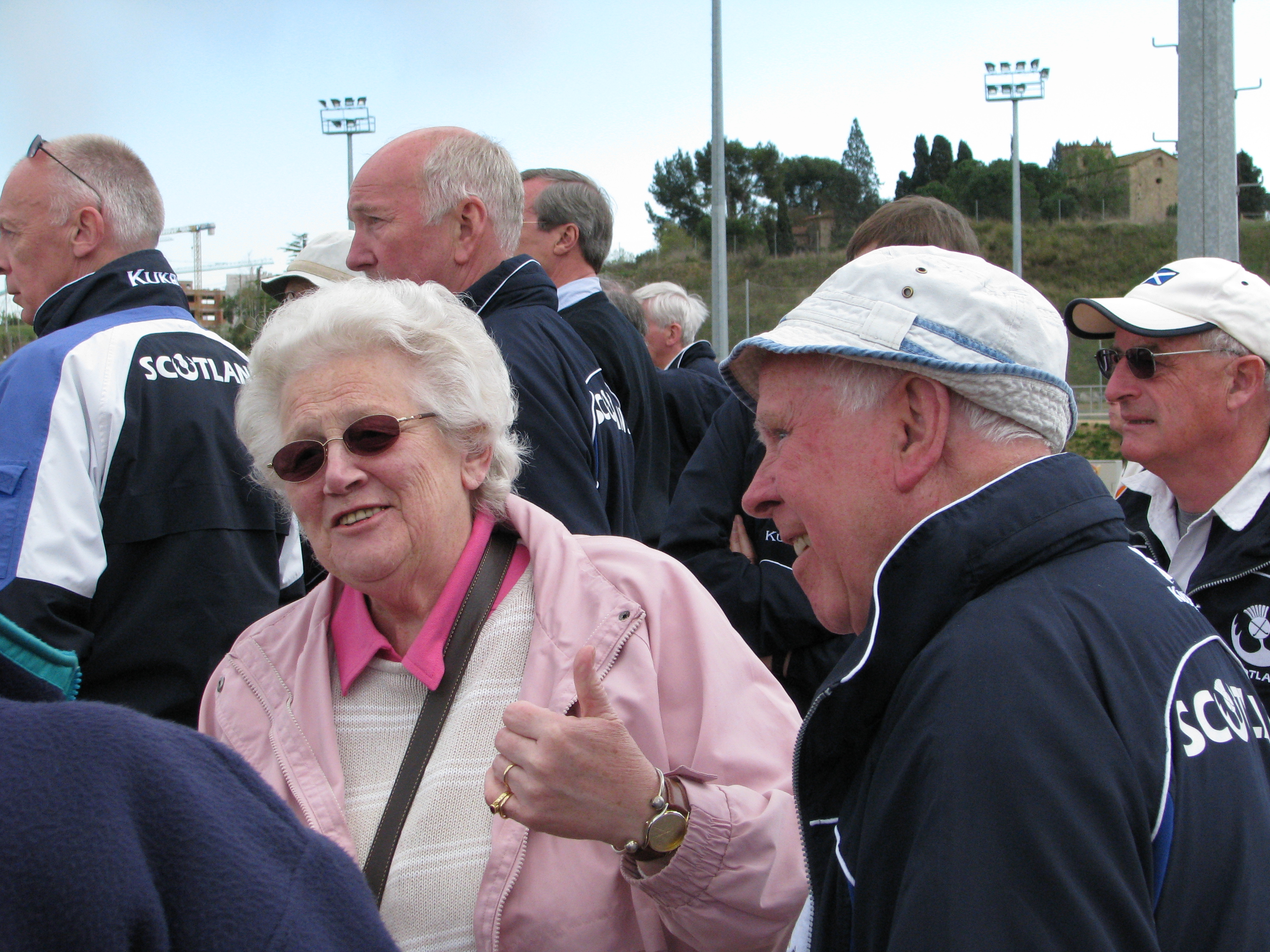 Anne and George Black San Cugat 2008