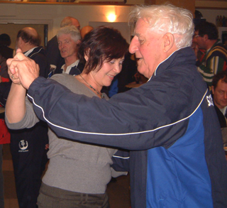 George Dunbar socialising in Oss in 2008