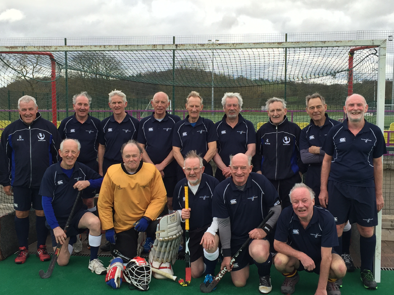 Scotland Over 70 team photograph