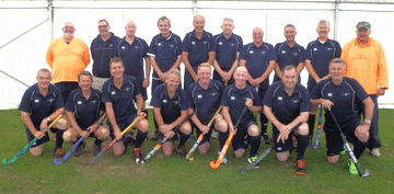 Scotland Over 60 squad in Eurohockey 2015