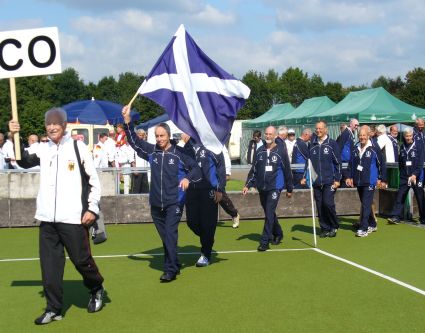 Scotland at Leverkusen Opening Ceremony 2006