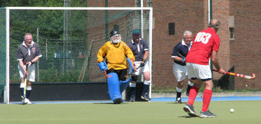 Adrian Robertson scores for England LX1 v GGM